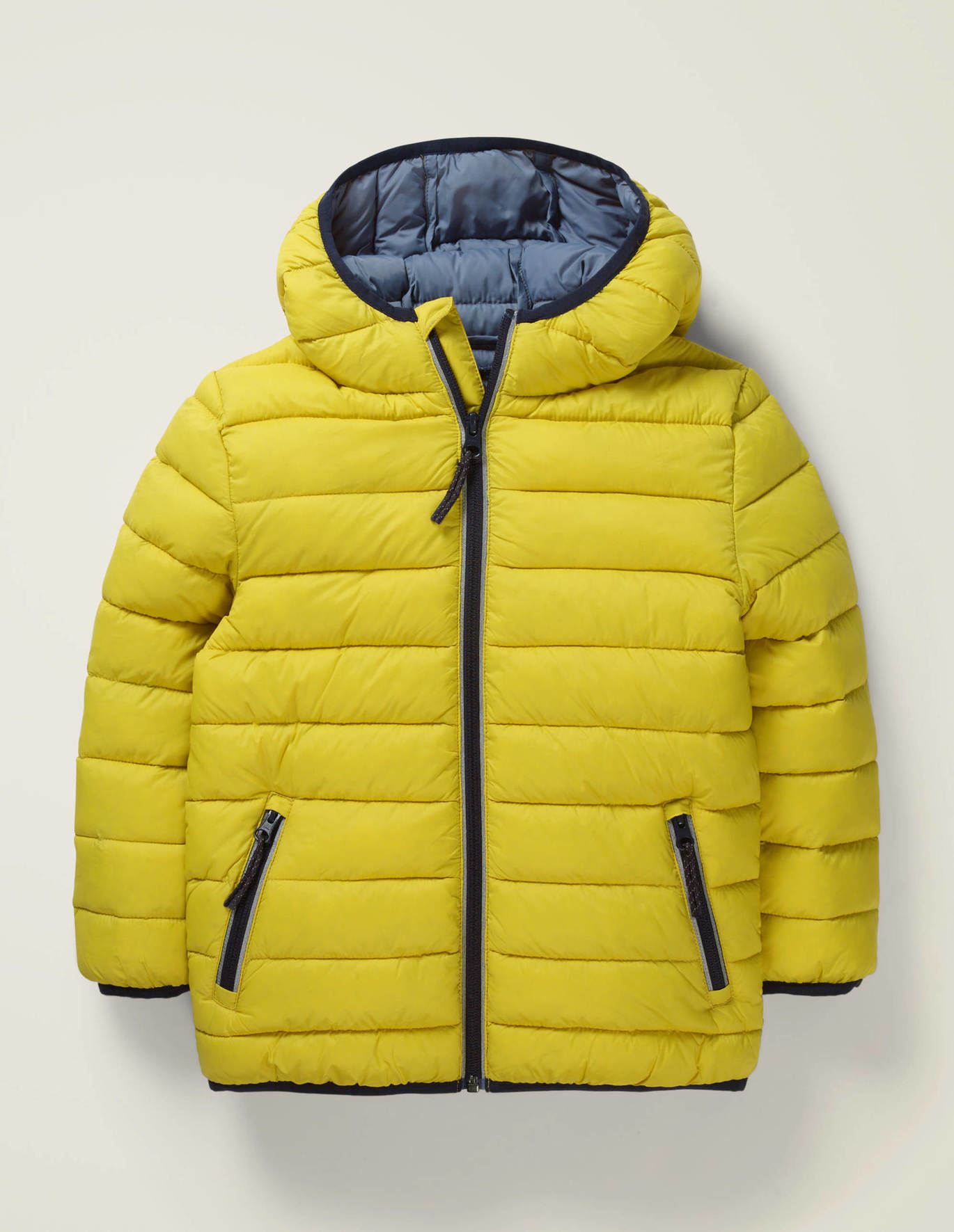 Cosy Pack-Away Jacket - Daffodil Yellow